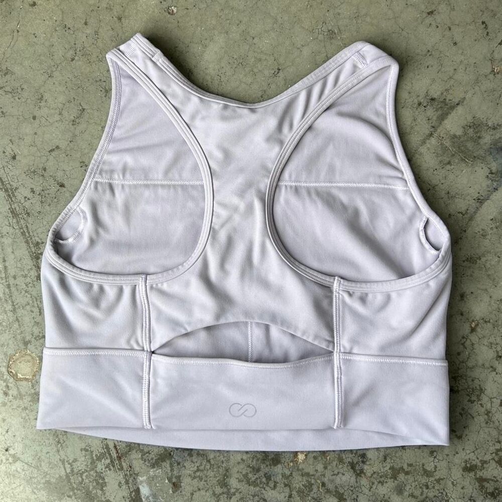 CALIA Women's Pastel Purple Sports Bra Size Medium Running Yoga Workout Gym